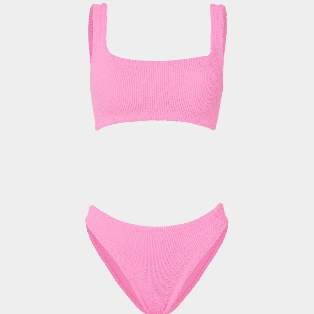 Hunza G Coverage Xandra Pink Bikini Set